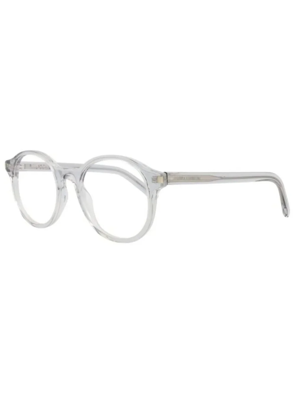 New Saint Laurent Unisex Round/Oval Grey Grey Transparent Fashion Designer Eyegl